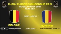 BELGIUM / ROMANIA - RUGBY EUROPE CHAMPIONSHIP 2019