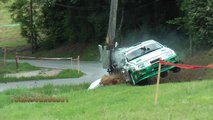 Course de côte Seyssel Mont des Princes 2017 Crash Sierra RS Cosworth