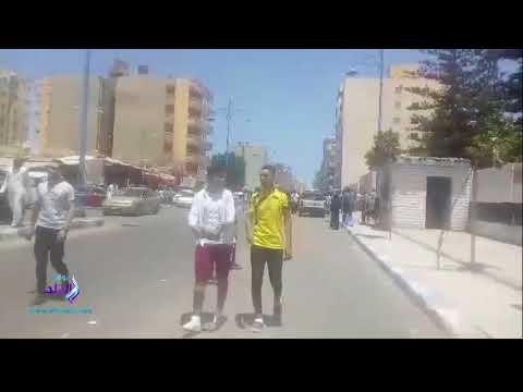 صدى البلد |طلاب مطروح الامتحان متوسط والوقت غير كاف