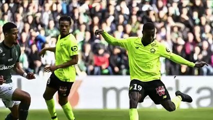 Ligue 1 - 28e journée : une défaite et trois expulsions pour les Verts face à Lille (0-1)