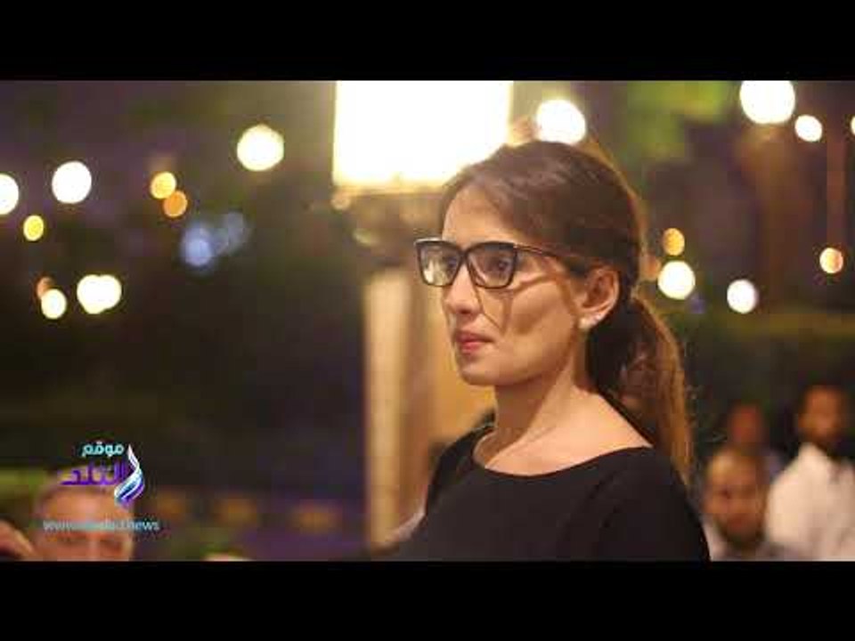 صدى البلد | زينة وريهام سعيد ونهال عهدي في ختام عزاء زوجة محمد عبد المنعم