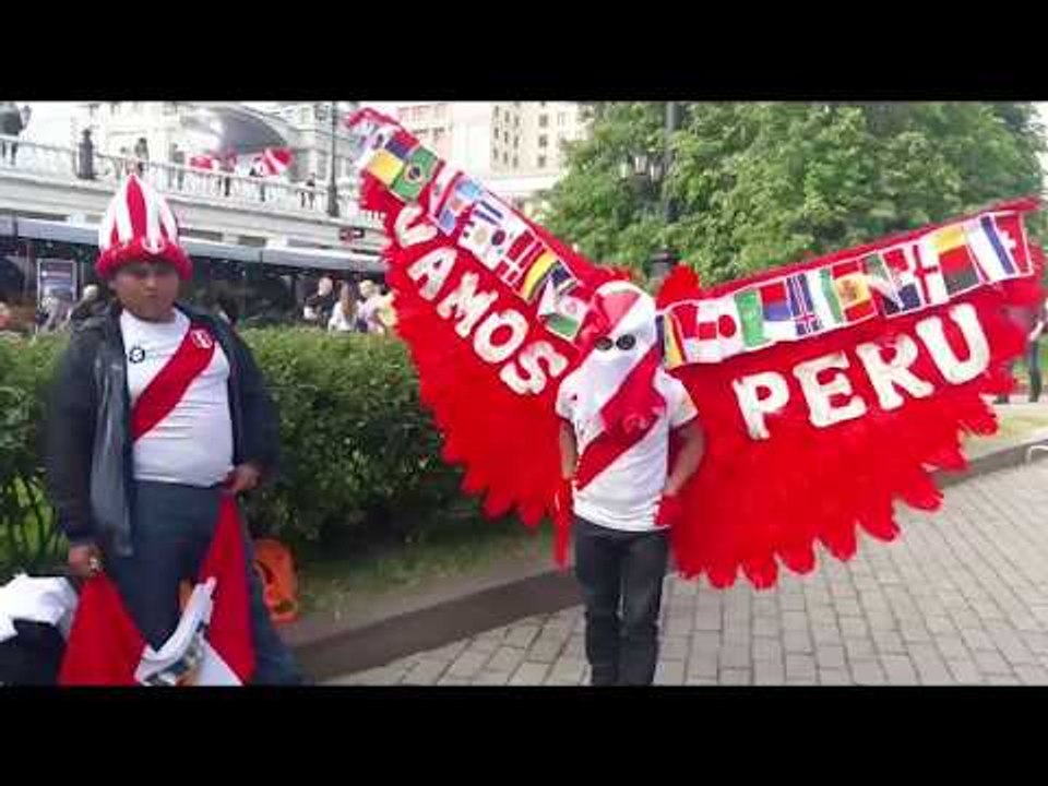 صدى البلد | احتفالات جماهير المونديال فى شوارع روسيا