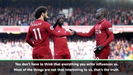 No problem with Liverpool's confidence - Klopp