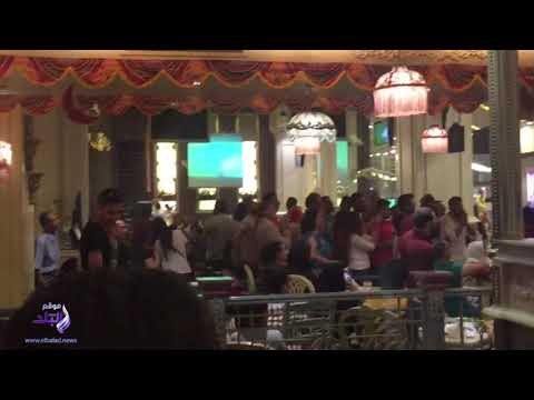 شاهد.. رد فعل جماهير مصر الجديدة بعد هدف مصر الأول في كأس العالم