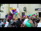 صدى البلد | احتفالات المواطنين بالعيد بمسجد الصديق بمساكن شيراتون