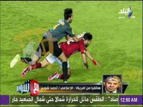 مع شوبير - شوبير وفد كبير من مجموعة صدي البلد تغطي زيارة الرئيس