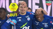 But Ludovic AJORQUE (70ème) / RC Strasbourg Alsace - Olympique Lyonnais - (2-2) - (RCSA-OL) / 2018-19