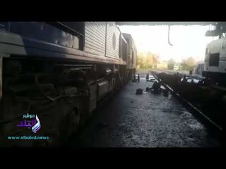 السكة الحديد تكشف حقيقة فيديو وجود خرير سولار من احد الجرارات