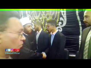 الأزهري وشومان يقدمان العزاء إلى أسرة الشيخ معوض إبراهيم اكبر معمر ازهري