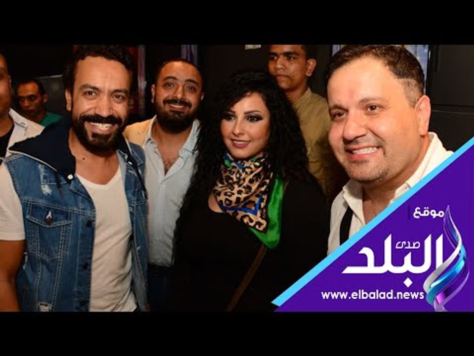 صدى البلد | سامح حسين وإدوارد واحمد حلاوة يحتفلون بالعرض الخاص لفيلم "الرجل الأخطر"