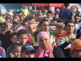 صدى البلد | المئات يشاهدون مباراة مصر والسعودية بمركز شباب الجزيرة
