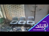صدى البلد | لحظة اخلاء مستشفى الحسين الجامعى من المرضى والمصابين بعد الحريق