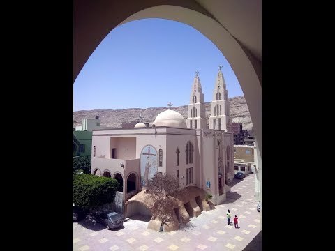 صدى البلد | ننشر تفاصيل تدشين مغارة ومزار رحلة العائلة المقدسة بكنيسة سيدة الانتقال بدير درنكة