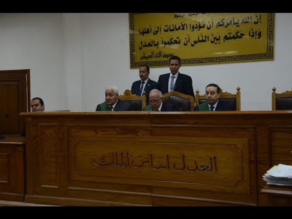 صدى البلد | لحظة الحكم على متهم في قضية مذبحة رفح الثانية