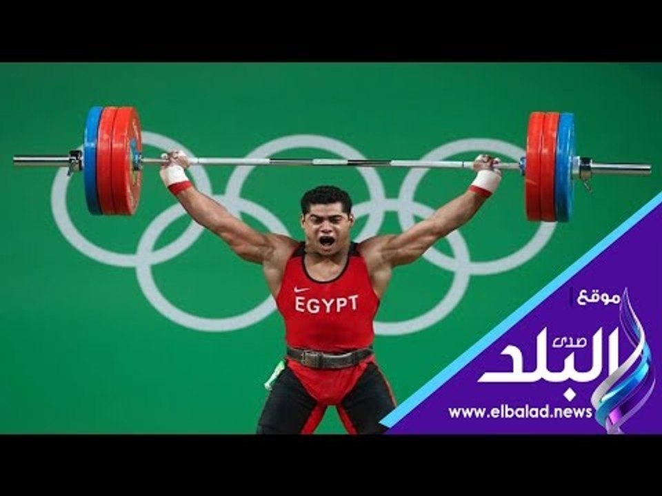 صدى البلد | بطل الأثقال بدورة ألعاب البحر الابي...