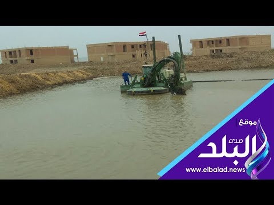 صدى البلد | جهود وزارة الزراعة في تطهير بحيرة ق...