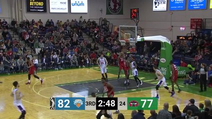 Stephen Zimmerman Posts 15 points & 10 rebounds vs. Maine Red Claws