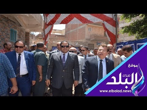 صدى البلد | محافظ الغربية يفتتح مشروعات صحة وتعليم بالسنطة