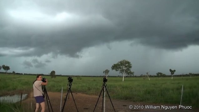Quand la foudre frappe très fort et très pret - Darwin Australia