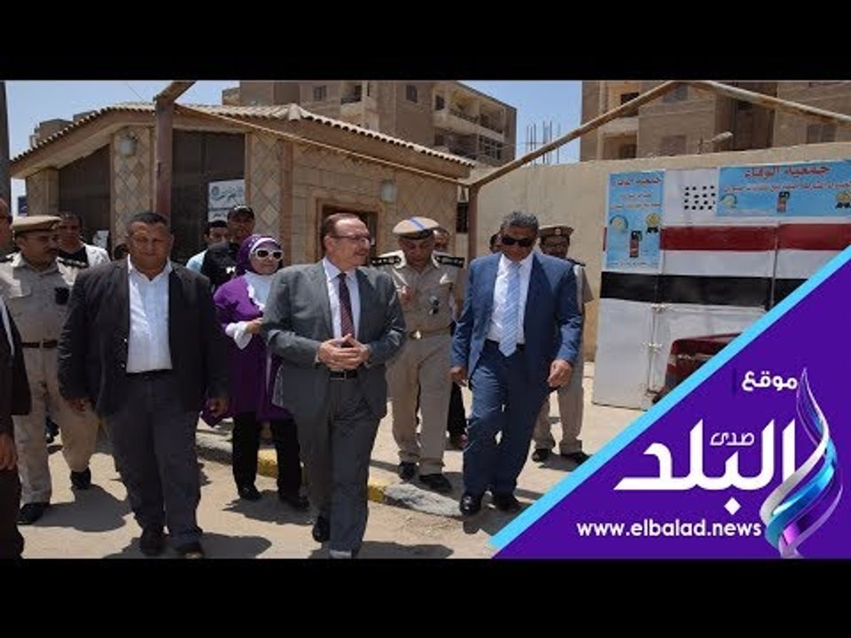 صدى البلد | محافظ بني سويف   خطة لتطوير الخدمات الجماهيرية