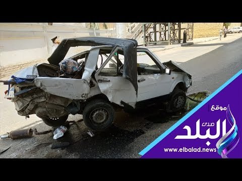 صدي البلد | سقوط سيارة من أعلى كوبري أكتوبر ومصرع قائدها