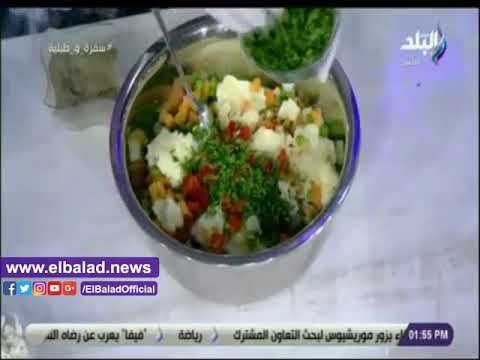 صدى البلد | طريقة تحضير قالب الكفتة بالبطاطس