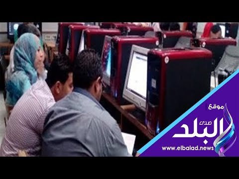 صدى البلد | إقبال طلاب الثانوية العامة على مكتب استعلامات الشهادات الفنية