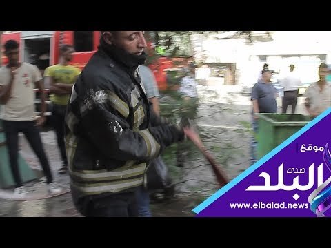 صدي البلد | إغلاق مبني نقابة التجاريين فى رمسيس ووقف النشاط لحين كشف أسباب الحريق