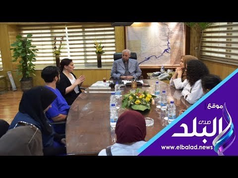 صدي البلد | محافظ أسوان يستقبل وفد طلابى أمريكى