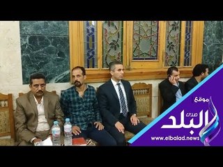 صدي البلد | المتحدث العسكرى السابق والغيطي في عزاء شقيق عصام كامل