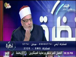 نظرة - د.كريمة : الخلافة كانت عملا دعويا على منهاج النبوة وليست عملا سياسيا