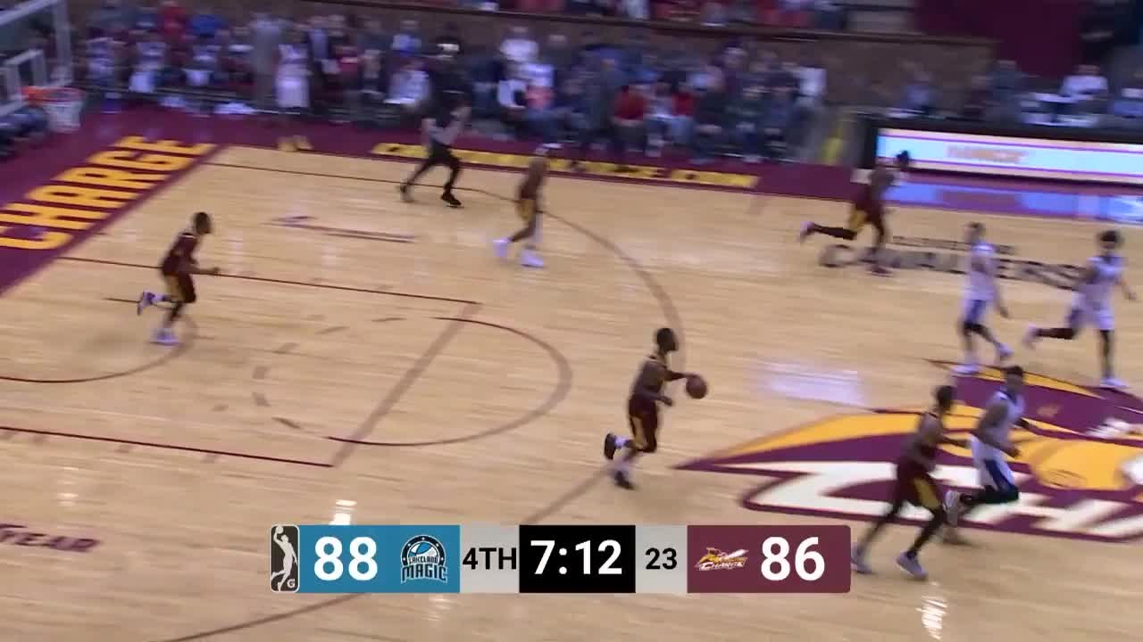 Devin Davis Posts 13 points & 10 rebounds vs. Canton Charge
