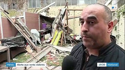 Météo : les vents violents ont provoqué de nombreux dégâts dans le nord du pays