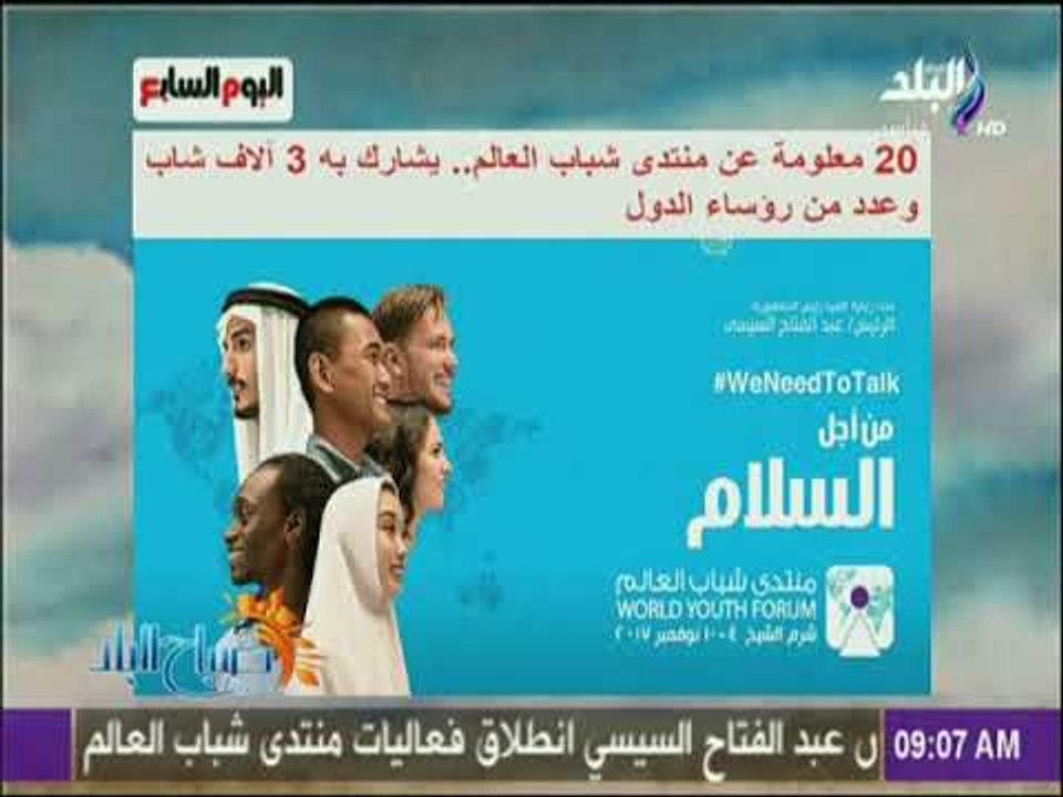 صباح البلد - تعرف علي أبرز 20 معلومة عن مؤتمر ا...