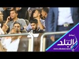 صدى البلد | فرجاني ساسي يؤازر الزمالك من المدرجات