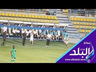 صدى البلد | شاهد رد فعل مرتضي منصور لحظة تسجيل أهداف الزمالك امام الاتحاد