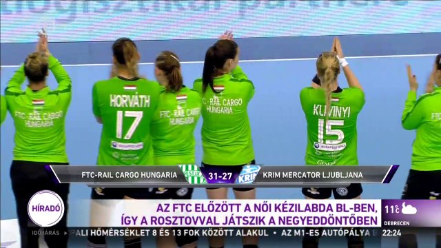 Ferencváros 31-27 Krim Ljubljana