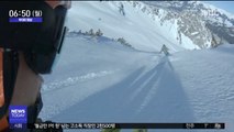 [투데이 영상] 알프스 찾은 스키어들…비행선 타고 점프
