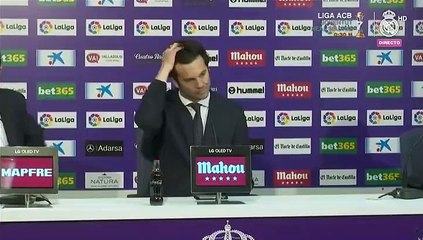 Solari: "Estoy a muerte con los jugadores"