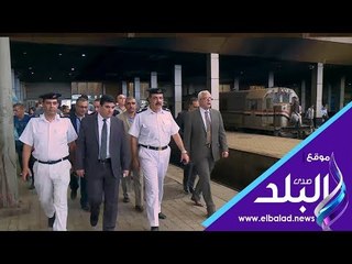 صدى البلد |الداخلية تشن حملات داخل محطات المترو والقطارات