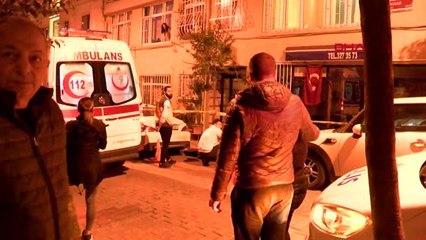 Beşiktaş'ta 4. Kattan Düşen Yaşlı Adam Öldü