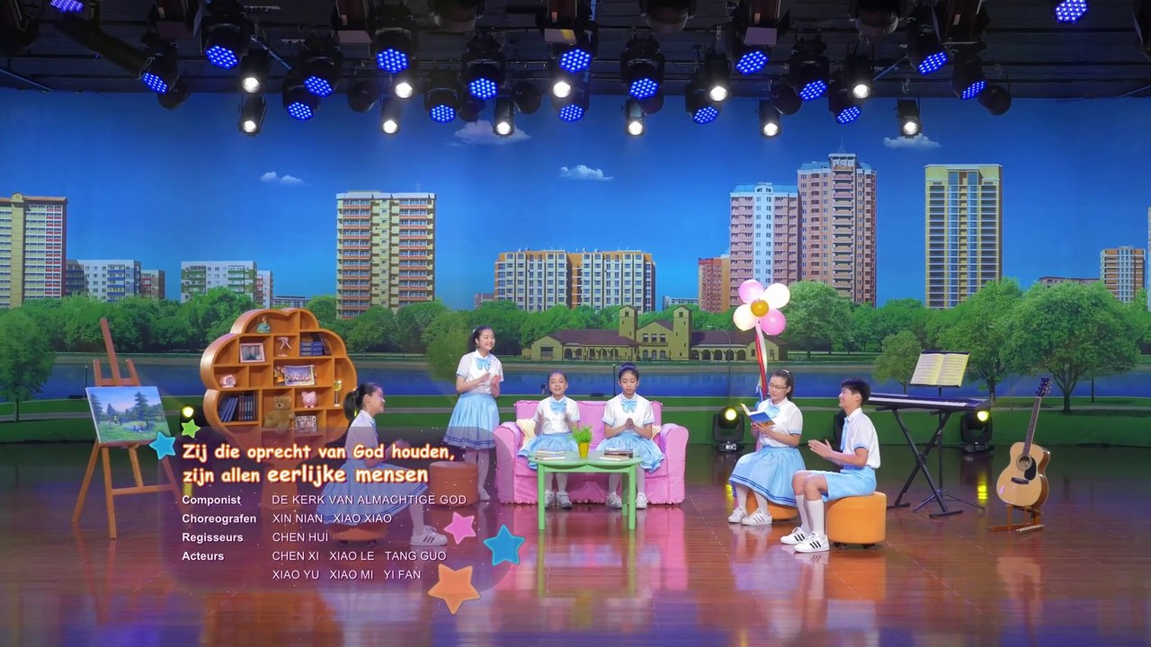 Christelijk kinderlied ‘Zij die oprecht van God houden, zijn allen eerlijke mensen’
