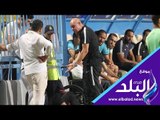 صدى البلد | غضب حمدي النقاز من قرار استبعاده من مباراة إنبي