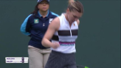 Indian Wells - Halep a bataillé