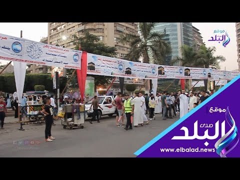 صدي البلد | توافد المصلين على مسجد مصطفى محمود وسط تواجد أمني مكثف