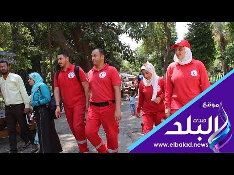 صدي البلد | الهلال الأحمر يتفقد حديقة الحيوان