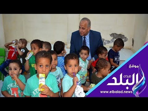 صدي البلد | محافظ القليوبية يشارك الأيتام احتفالات العيد