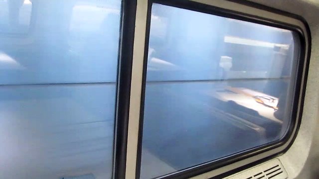 CSX Train passes by while waiting in Fayetteville on Amtrak 89