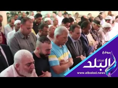 صدى البلد | محافظ المنوفية ومدير الأمن يتقدمان جنازة الشهيد المجند علاء الدسوقى