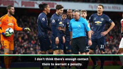Solskjaer and Emery agree penalty award was soft